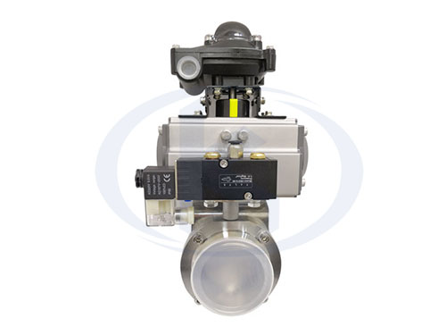 氣動(dòng)衛(wèi)生級(jí)蝶閥