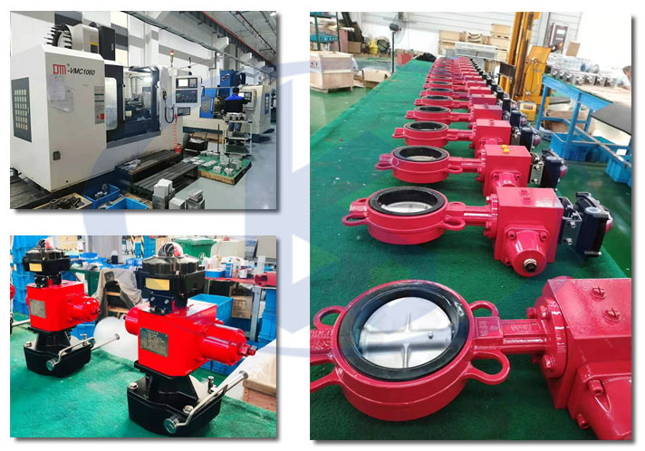 液動(dòng)執(zhí)行器車間一角